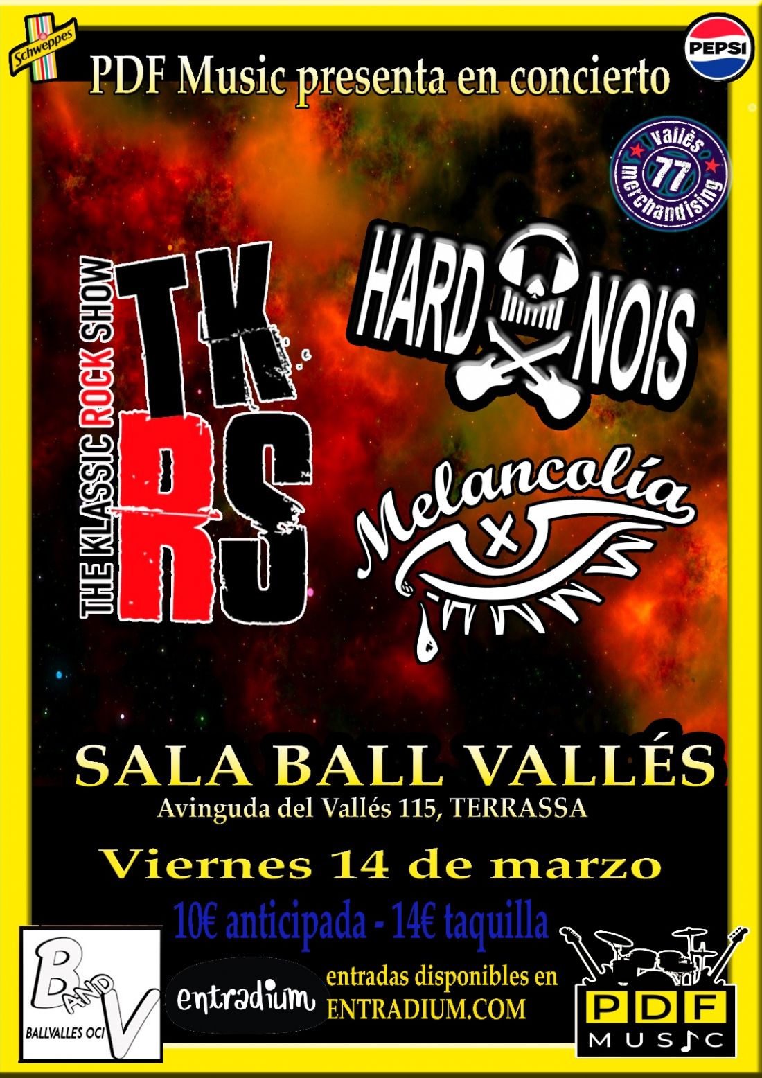 Noche de Concierto con servicio de Bar