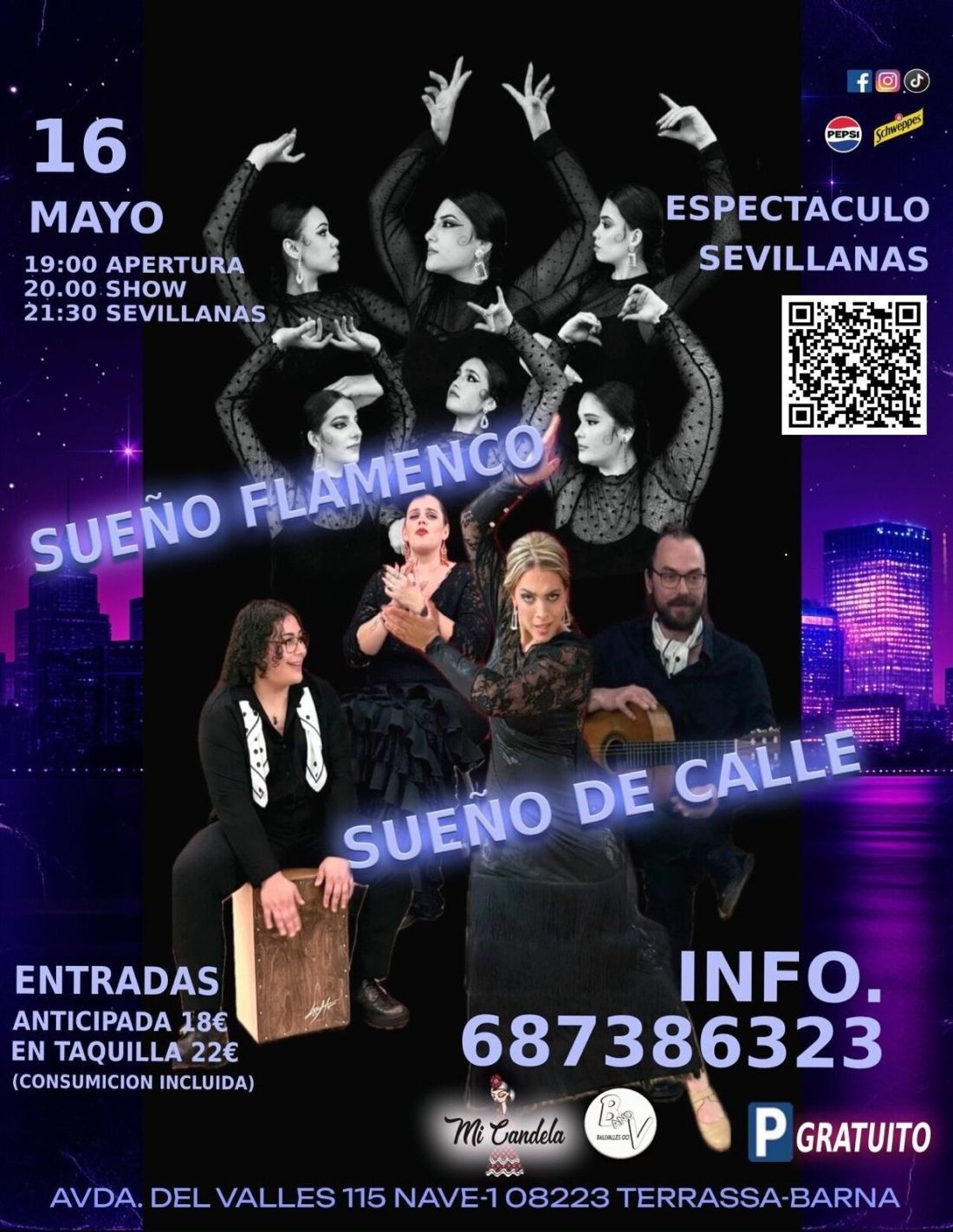 Espectáculo de Sevillanas   Sueño Flamenco – Sueño de Calle