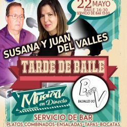 Tarde de Baile. Servicio de Bar (Platos Combinados Ensaladas Tapas Bocadillos)