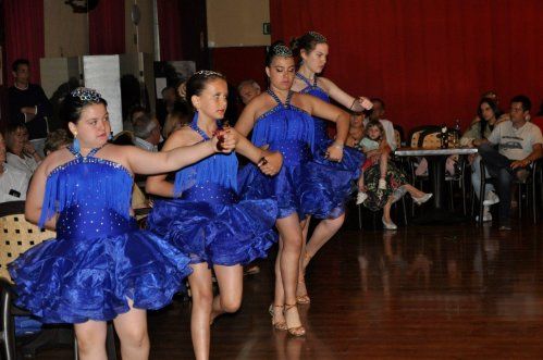 Baile coreográfico para competición en Terrassa