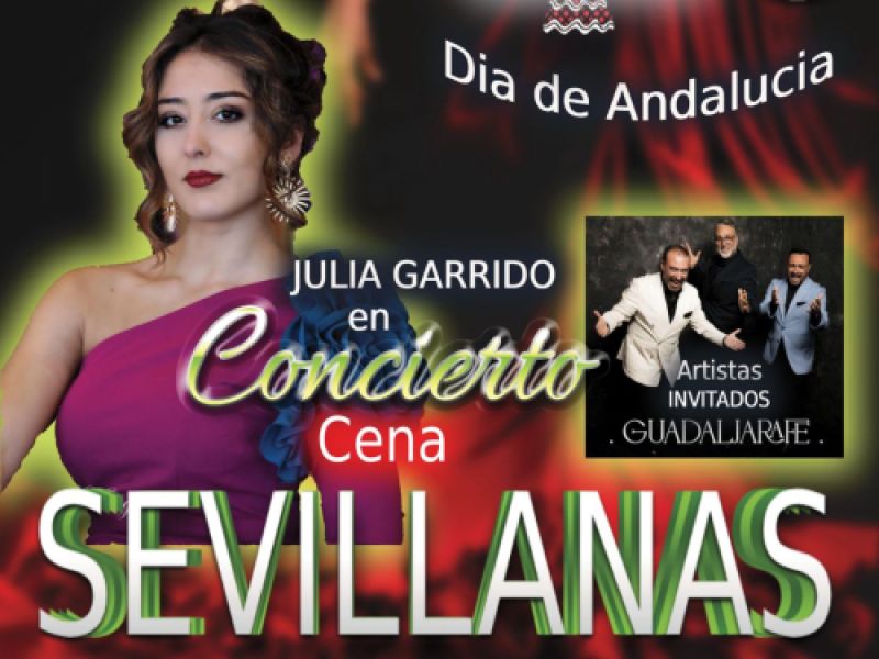 Noche de Sevillanas con Julia Garrido (opción a cena)