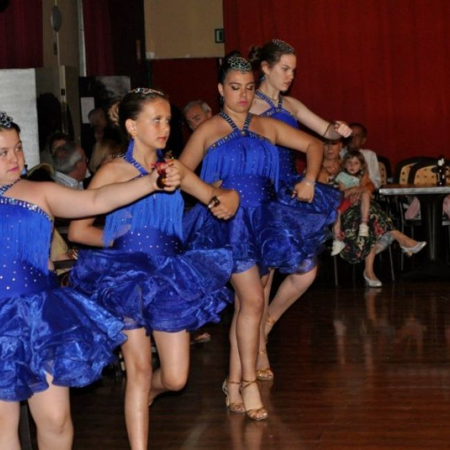 Baile coreográfico para competición en Terrassa