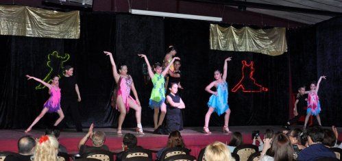 Baile coreográfico para competición en Terrassa