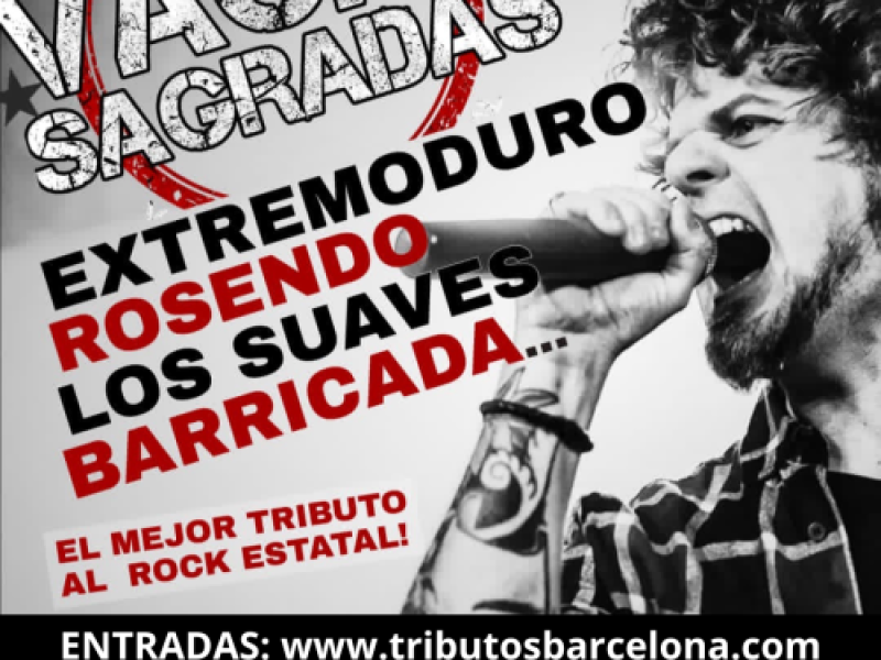 VACAS SAGRADAS   TRIBUTO A EXTREMODURO LOS SUAVES BARRICADA