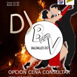 Noche de Baile con opción a Cena Previa reserva