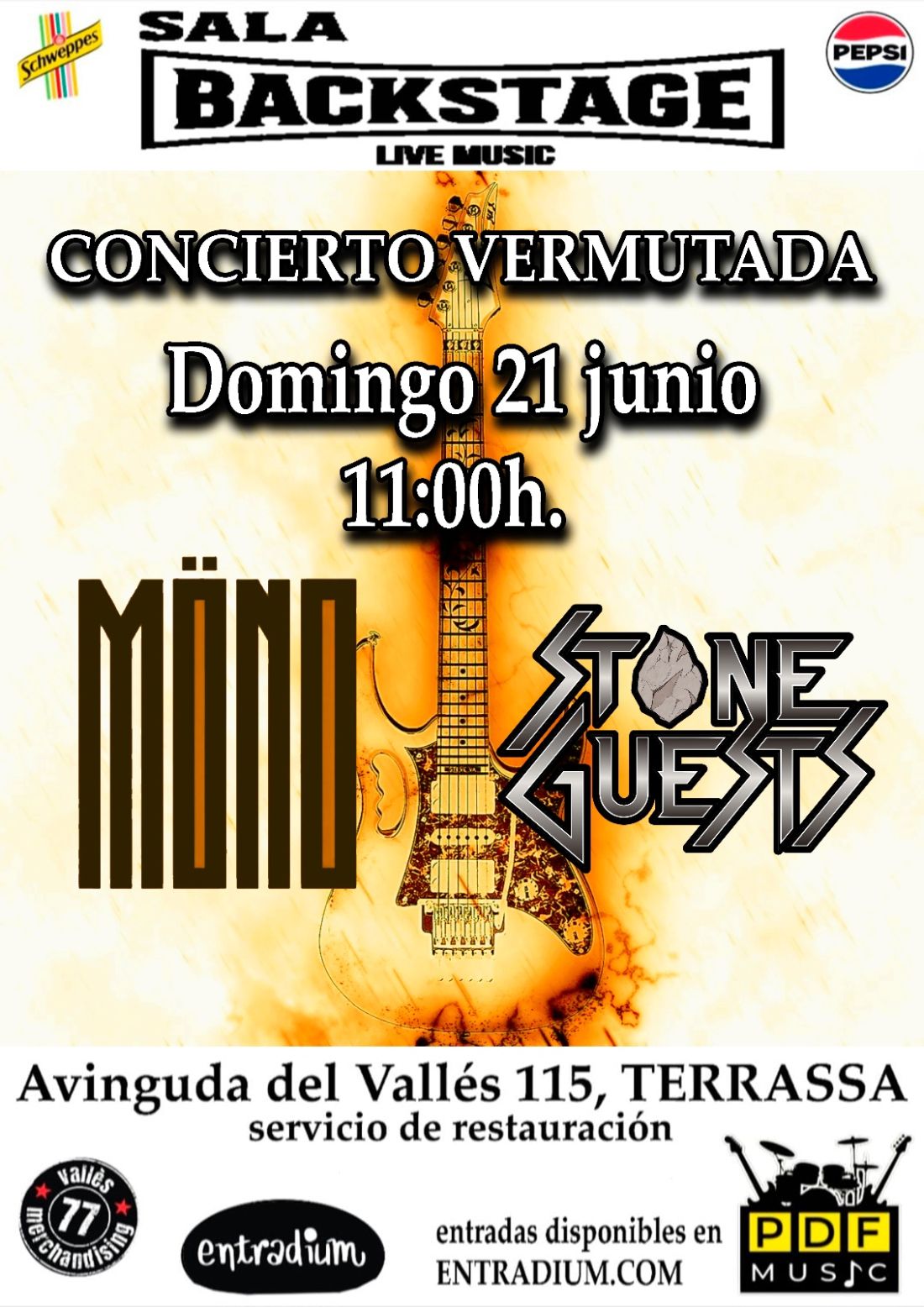 CONCIERTO VERMUTADA CON MÖNO & STONE GUESTS