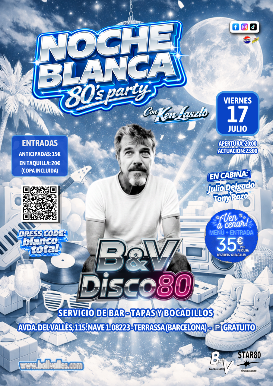 Noche Blanca con Ken Laszlo
