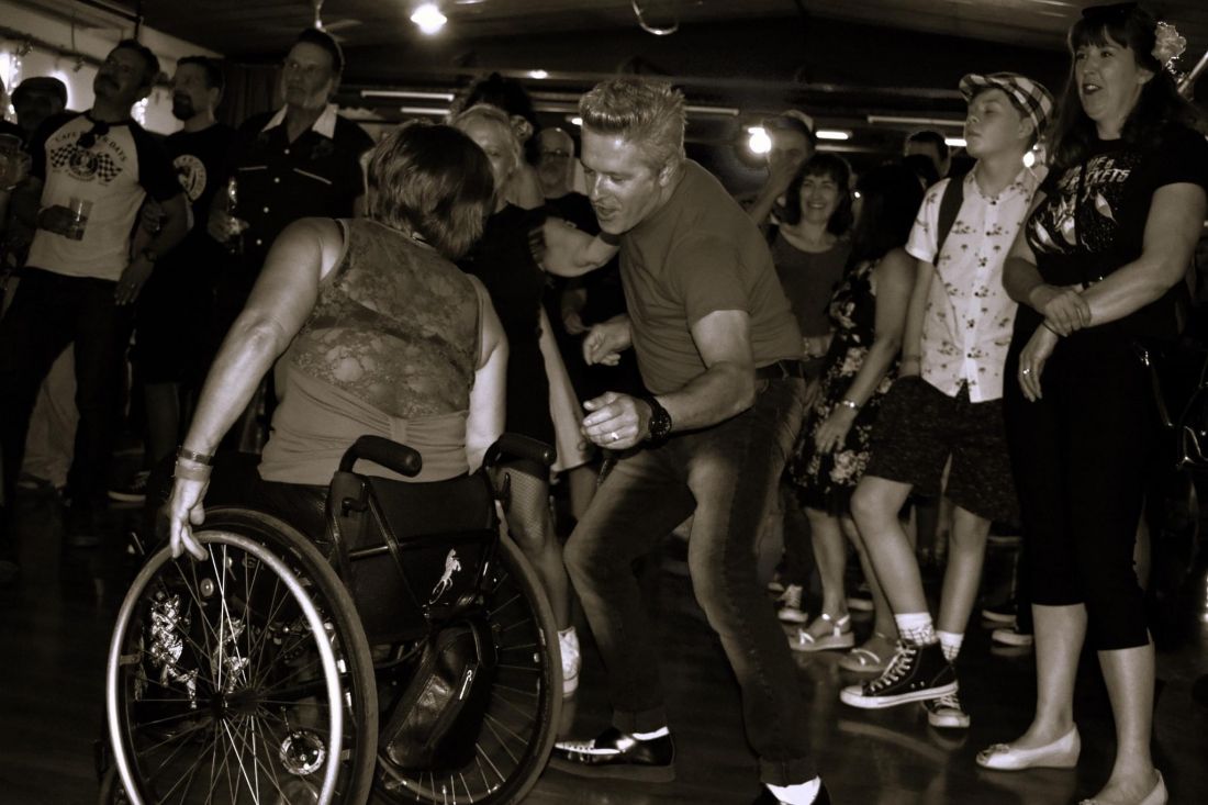 Momento durante espectáculo en Ball Valles