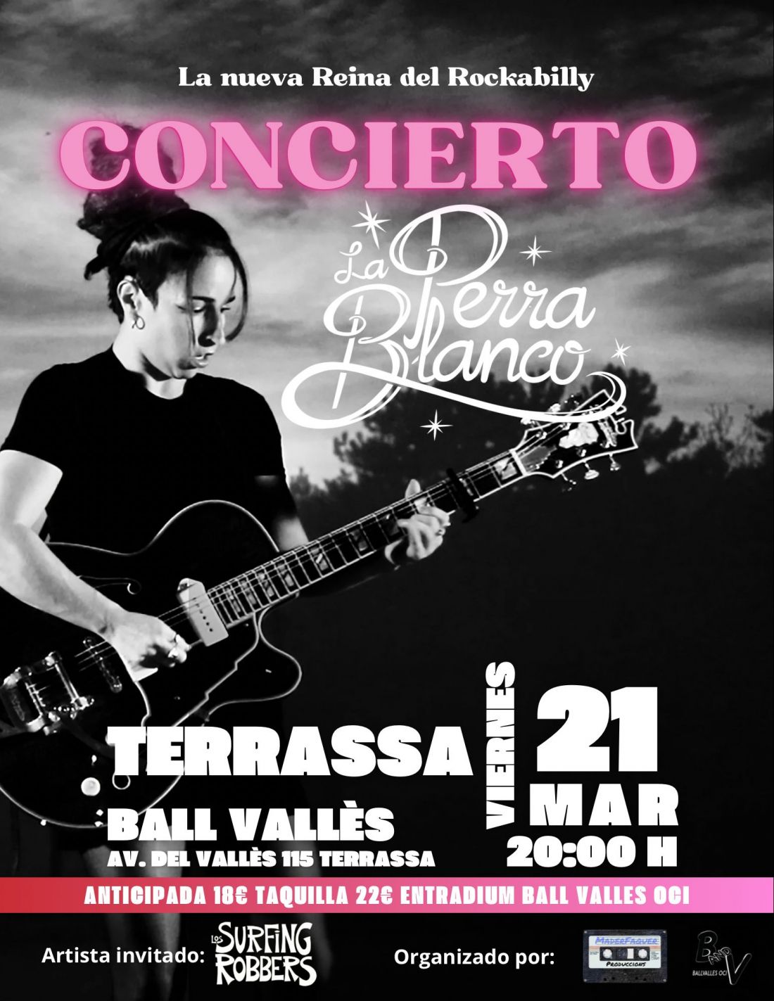 Concierto en directo con opción de Bocateria y servicio de Bar